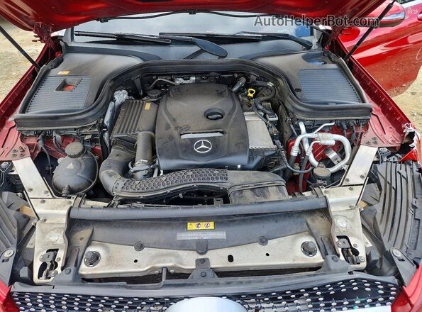 WDC0G4KB7GF061767 2016 MERCEDES-BENZ GLC-CLASS Red Vista del compartimento del motor