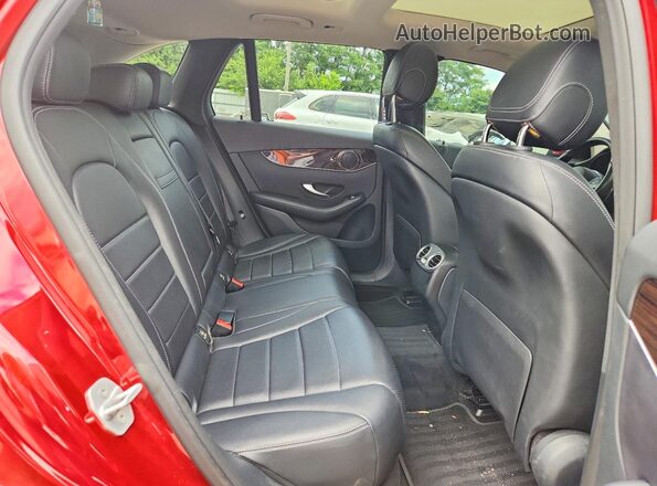 WDC0G4KB7GF061767 2016 MERCEDES-BENZ GLC-CLASS Red Vista interior trasera