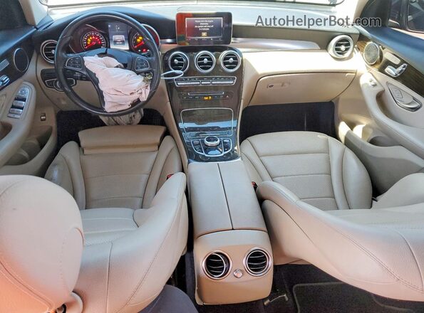 WDC0G4KB7HF146271 2017 MERCEDES-BENZ GLC-CLASS Синий Вид панели приборов