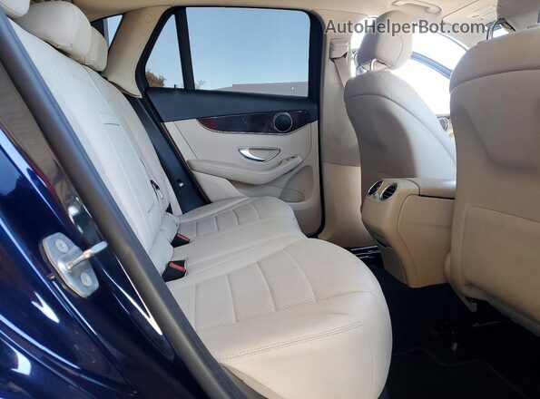 WDC0G4KB7HF146271 2017 MERCEDES-BENZ GLC-CLASS Синий Вид задних сидений