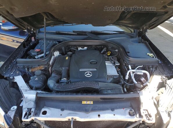 WDC0G4KB7HF146271 2017 MERCEDES-BENZ GLC-CLASS Синий Вид задней части салона