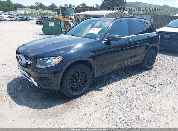 WDC0G4KB7HF149543 2017 MERCEDES-BENZ GLC 300 Black წინა მარცხენა ხედი სამი მეოთხედიდან