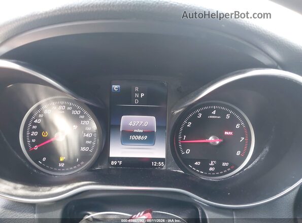 WDC0G4KB7HF149543 2017 MERCEDES-BENZ GLC 300 Black უკანა სავარძლების ხედი