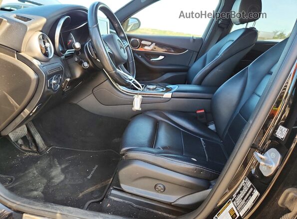 WDC0G4KB7HF261260 2017 MERCEDES-BENZ GLC-CLASS Черный Вид салона спереди