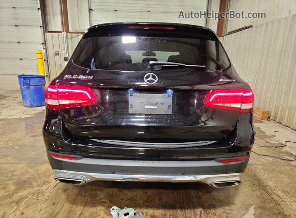 WDC0G4KB7HV006551 2017 MERCEDES-BENZ GLC-CLASS Black Vista trasera