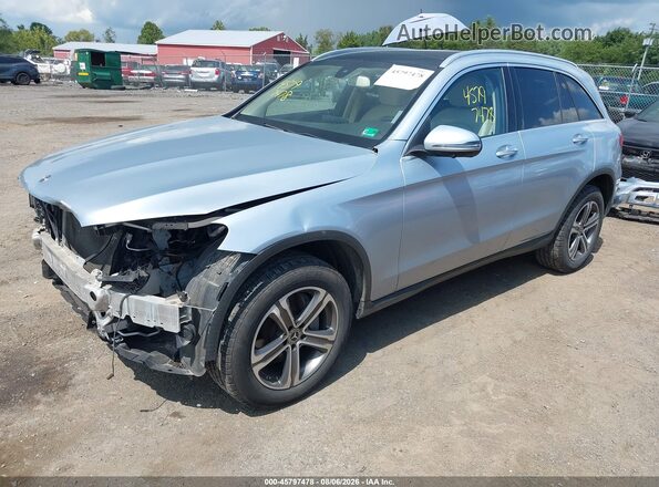 WDC0G4KB7HV007120 2017 MERCEDES-BENZ GLC 300 Light Blue წინა მარცხენა ხედი სამი მეოთხედიდან