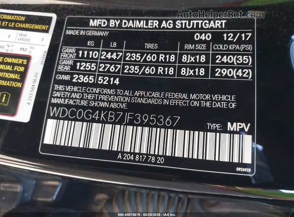 WDC0G4KB7JF395367 2018 MERCEDES-BENZ GLC 300 Black Engine compartment view