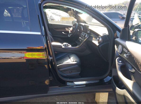 WDC0G4KB7JF395367 2018 MERCEDES-BENZ GLC 300 Black Front interior view