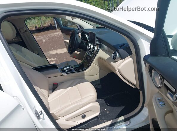 WDC0G4KB7JV028166 2018 MERCEDES-BENZ GLC 300 White Front interior view