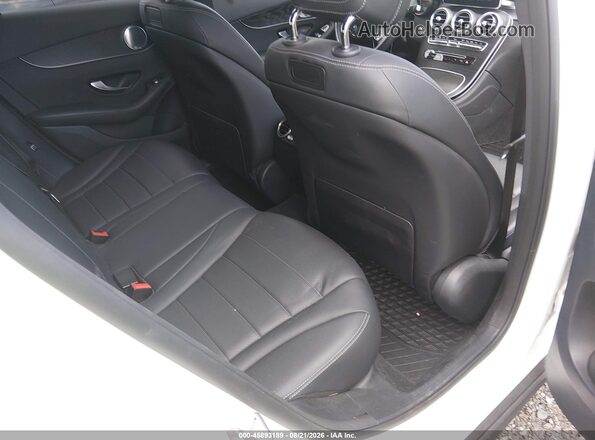 WDC0G4KB7JV055710 2018 MERCEDES-BENZ GLC 300 White Vista de la etiqueta del VIN