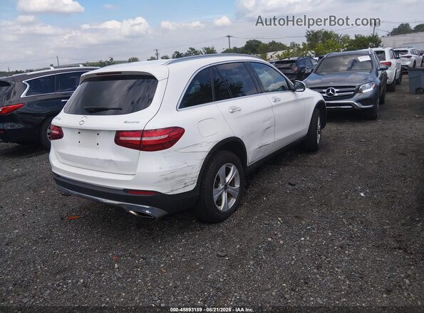 WDC0G4KB7JV055710 2018 MERCEDES-BENZ GLC 300 White Trasero derecho