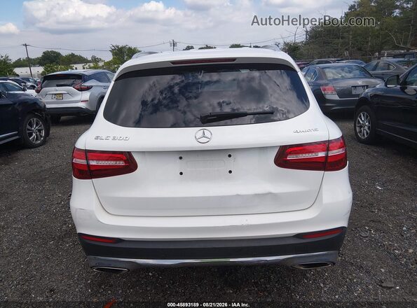 WDC0G4KB7JV055710 2018 MERCEDES-BENZ GLC 300 White 