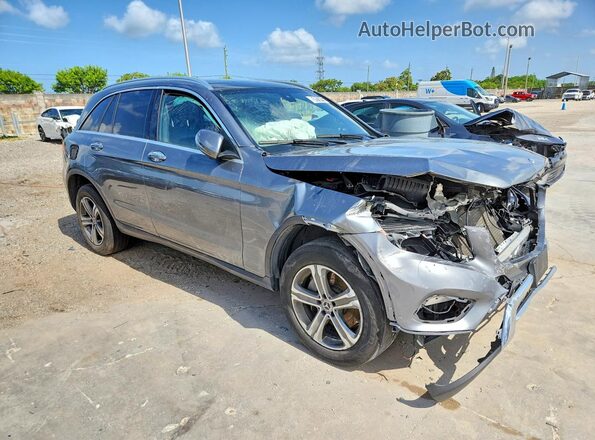 WDC0G4KB7KV123456 2019 MERCEDES-BENZ GLC-CLASS Silver Delantero derecho