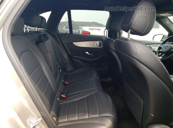 WDC0G4KB7KV143349 2019 MERCEDES-BENZ GLC-CLASS Silver Vista interior trasera