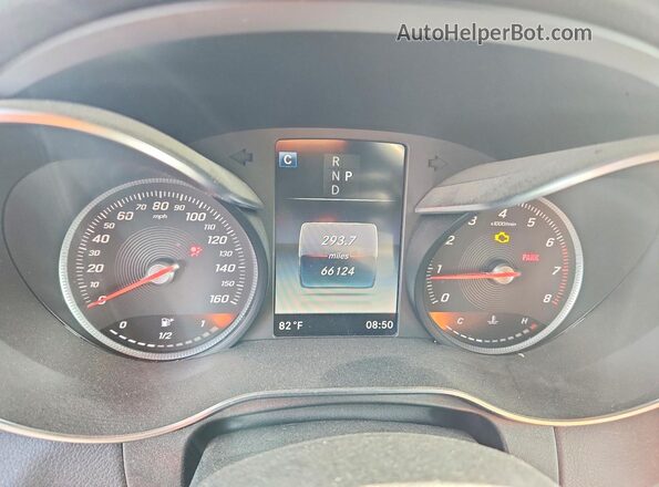 WDC0G4KB7KV178358 2019 MERCEDES-BENZ GLC-CLASS Серебряный Вид щитка приборов