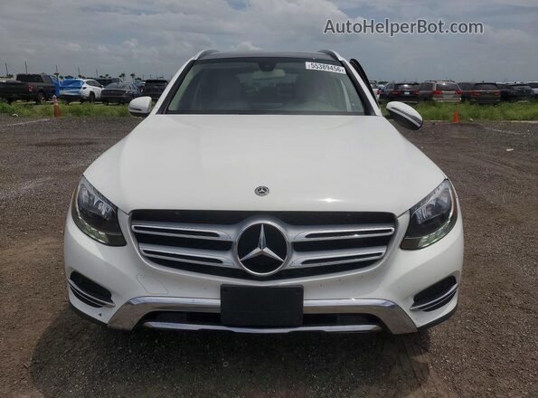 WDC0G4KB8HV013458 2017 MERCEDES-BENZ GLC-CLASS White Widok z przodu
