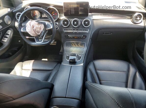 WDC0G4KB8JV025597 2018 MERCEDES-BENZ GLC-CLASS Gray Widok deski rozdzielczej