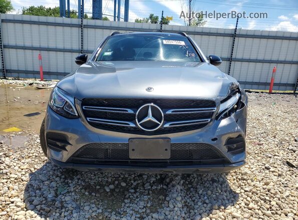 WDC0G4KB8JV025597 2018 MERCEDES-BENZ GLC-CLASS Gray Widok z przodu