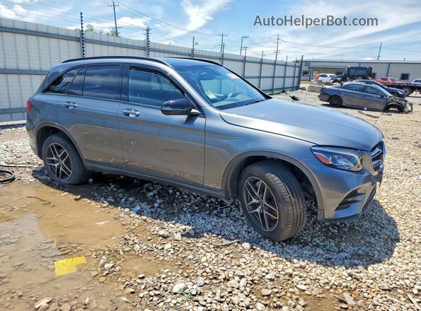 WDC0G4KB8JV025597 2018 MERCEDES-BENZ GLC-CLASS Gray Przód prawy