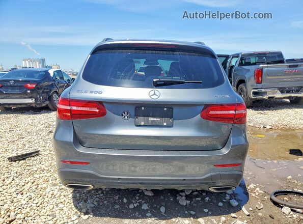 WDC0G4KB8JV025597 2018 MERCEDES-BENZ GLC-CLASS Gray Widok z tyłu