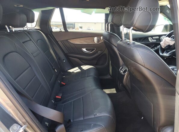 WDC0G4KB8JV025597 2018 MERCEDES-BENZ GLC-CLASS Gray Widok tylnych siedzeń