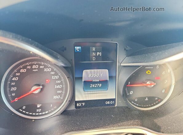 WDC0G4KB8KF543379 2019 MERCEDES-BENZ GLC-CLASS Черный Вид щитка приборов