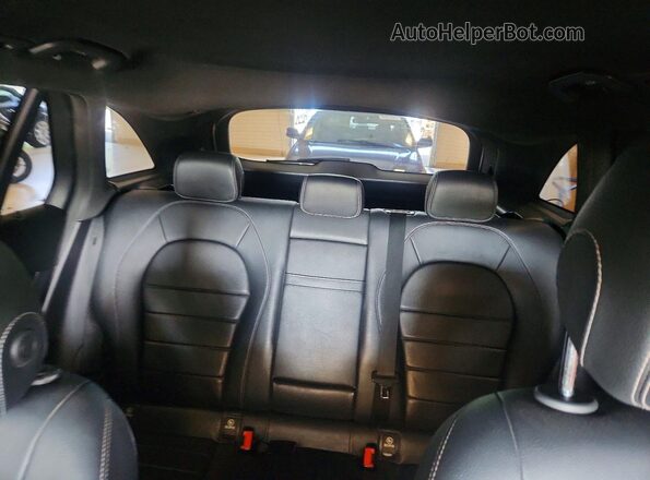WDC0G4KB8KV153453 2019 MERCEDES-BENZ GLC-CLASS White უკანა სავარძლების ხედი