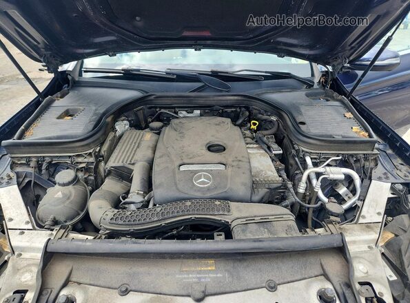WDC0G4KB9HF199392 2017 MERCEDES-BENZ GLC-CLASS Blue Widok wnętrza z tyłu