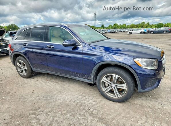 WDC0G4KB9HF199392 2017 MERCEDES-BENZ GLC-CLASS Blue Przód prawy