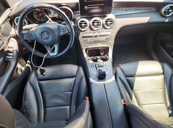 WDC0G4KB9KV139710 2019 MERCEDES-BENZ GLC-CLASS Black Առջևի վահանակի տեսք