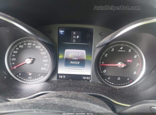 WDC0G4KB9KV154384 2019 MERCEDES-BENZ GLC 300 White Vista de los asientos traseros
