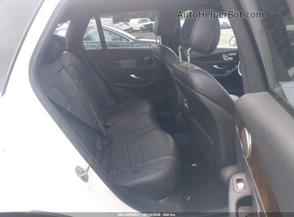 WDC0G4KB9KV154384 2019 MERCEDES-BENZ GLC 300 White Vista de la etiqueta del VIN