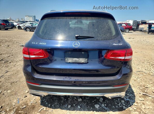 WDC0G4KBXHV007435 2017 MERCEDES-BENZ GLC-CLASS Blue Հետևի տեսք