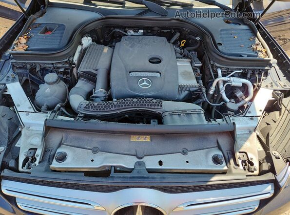 WDC0G4KBXHV007435 2017 MERCEDES-BENZ GLC-CLASS Blue Սալոնի հետևի տեսք