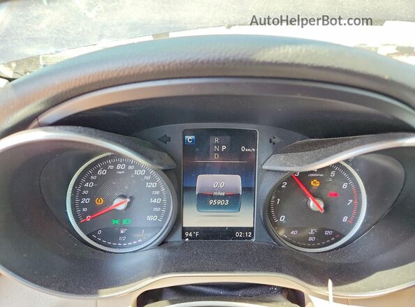 WDC0G4KBXHV007435 2017 MERCEDES-BENZ GLC-CLASS Blue Սարքավորումների վահանակի տեսք