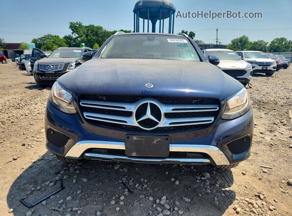 WDC0G4KBXHV007435 2017 MERCEDES-BENZ GLC-CLASS Blue Դիմացի տեսք