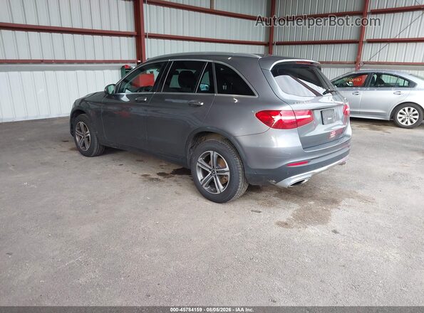 WDC0G4KBXJV036231 2018 MERCEDES-BENZ GLC 300 Gray Trasero izquierdo
