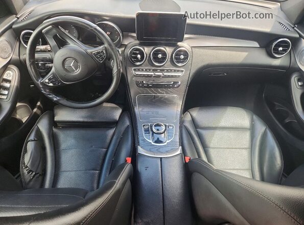 WDC0G4KBXKF637912 2019 MERCEDES-BENZ GLC-CLASS Black Առջևի վահանակի տեսք