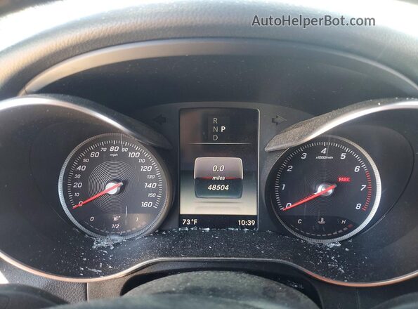WDC0G4KBXKV123032 2019 MERCEDES-BENZ GLC-CLASS White Vista del cuadro de instrumentos