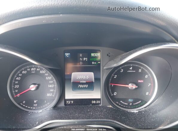 WDC0G5EB3KF532386 2019 MERCEDES-BENZ GLC 350E Black Widok tylnych siedzeń