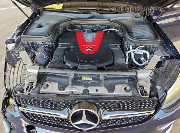 WDC0G6EB3JF397771 2018 MERCEDES-BENZ GLC-CLASS Blue Widok wnętrza z tyłu