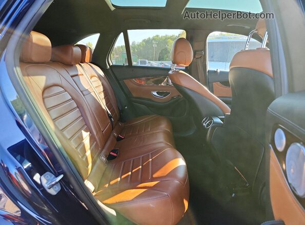 WDC0G6EB7HF244160 2017 MERCEDES-BENZ GLC-CLASS Blue Вид задньої частини салону