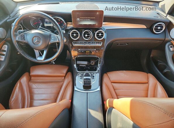 WDC0G6EB7HF244160 2017 MERCEDES-BENZ GLC-CLASS Blue Вид панелі приладів