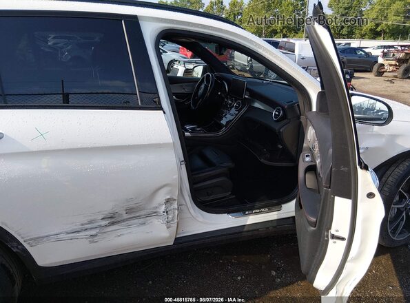 WDC0G6EB8HF176192 2017 MERCEDES-BENZ AMG GLC 43 White Widok wnętrza z przodu