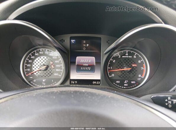 WDC0G6EB8HF176192 2017 MERCEDES-BENZ AMG GLC 43 White Widok tylnych siedzeń