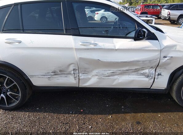 WDC0G6EB8HF176192 2017 MERCEDES-BENZ AMG GLC 43 White Widok z przodu