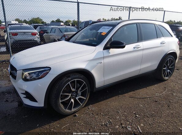 WDC0G6EB8HF176192 2017 MERCEDES-BENZ AMG GLC 43 White Przód lewy