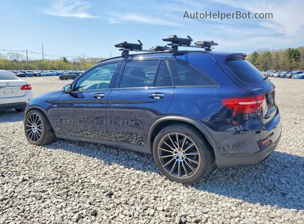WDC0G6EB8JV030869 2018 MERCEDES-BENZ GLC-CLASS Blue Tył lewy