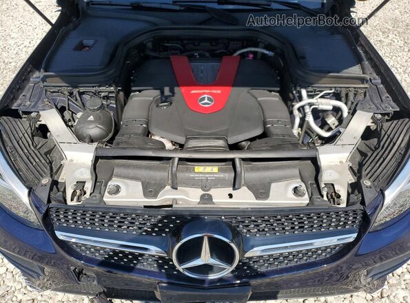 WDC0G6EB8JV030869 2018 MERCEDES-BENZ GLC-CLASS Blue Widok komory silnika