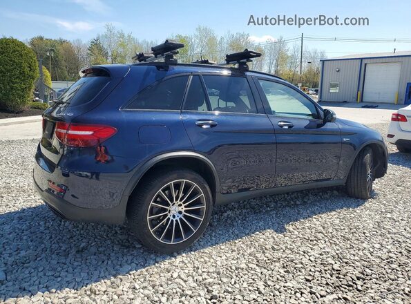 WDC0G6EB8JV030869 2018 MERCEDES-BENZ GLC-CLASS Blue Tył prawy